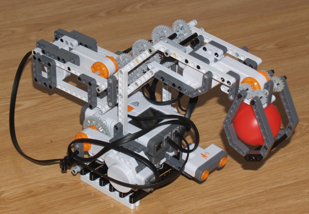 Lego mindstorms nxt robotic arm instructions