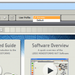 select-profile 3. Finally, select the profile you've just created in the main menu bar