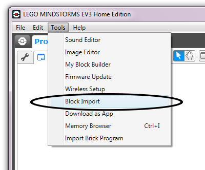 ev3 gyro sensor block