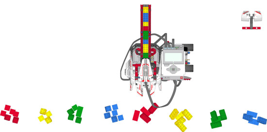 LEGO MINDSTORMS EV3 Smart AI-Powered LEGO Bird Learns How To Sort Bricks 